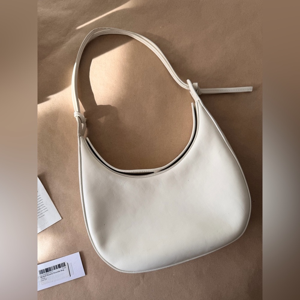 Reformation Rosetta Cream Shoulder Bag - Picture 3 of 10